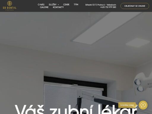 sd dental clinic s.r.o. | zubní klinika | praha 6