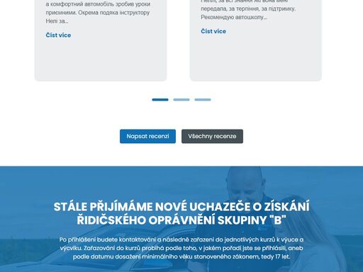 autoškola, která si zakládá na individuálním přístupu k našim žákům, kterým se snažíme předat maximální možné množství zkušeností.