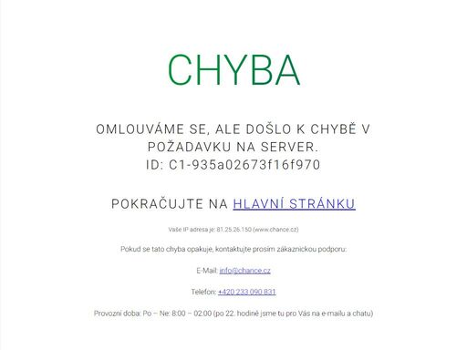 www.chance.cz