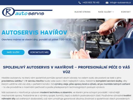 hledáte autoservis, na který vám spolehlivě pomůže opravit akutní závady na vašem autě, ale postará se také o jeho pravidelnou údržbu? v r-servisu havířov bude vaše auto v těch nejlepších rukou. nabízíme kompletní servisní služby,…