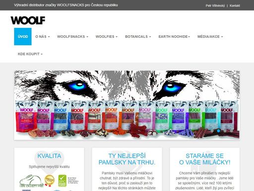woolfsnacks, pamlsky, woolf, woolfies