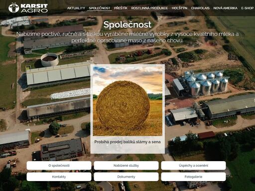 karsit agro, přeštické prase, přeštík, prodej masa, charolais, minimlékárna
