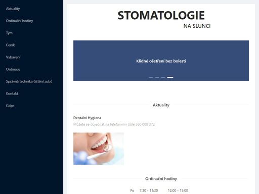 stomatologie mddr. zdeněk klimeš