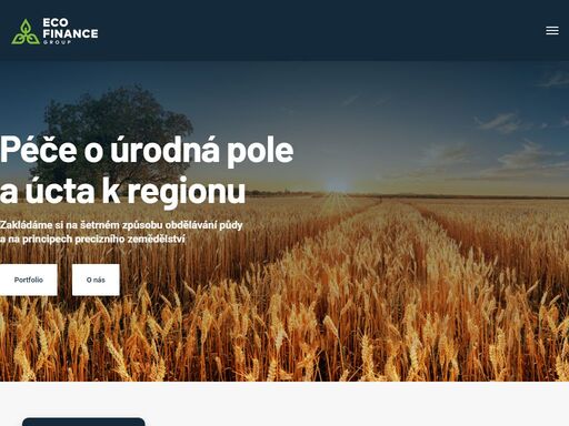jsme rodinným holdingem investujícím do regionálního zemědělství, energetiky, nemovitostí a technologických řešení.