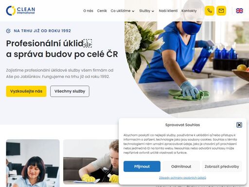 poskytujeme profesionální úklidové služby pro střední a velké společnosti po celé české republice již od roku 1992. zjistěte více.