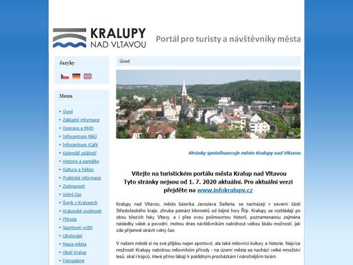 kralupynv.cz - turistický informační portál města kralupy nad vltavou. veškeré informace o kultuře, sportu, přírodě a ubytování, okolí kralup...