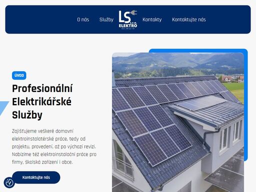 zajišťujeme domovní elektroinstalatérské práce, od projektu, až po výchozí revizi. nabízíme též elektroinstalační práce pro firmy, školy i obce.