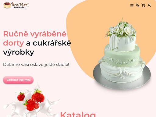 nejlepší ručně vyráběné dorty od společnosti bonmari.