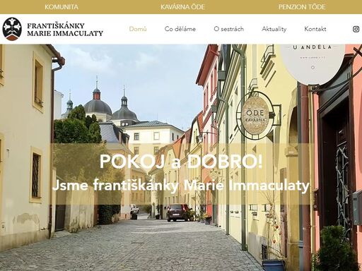 jsme františkánky marie immaculaty - řeholní společenství sester, které patří do velké rodiny svatého františka z assisi.