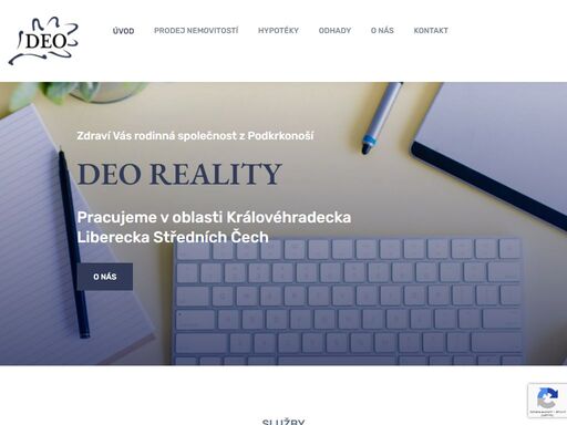 naše rodinná společnost deo lesy s.r.o. se zabývá realitní činnost v oblasti královéhradecka, liberecka a středních čech.