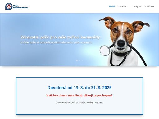 každé zvíře si zaslouží kvalitní zdravotní péči a pomoc.