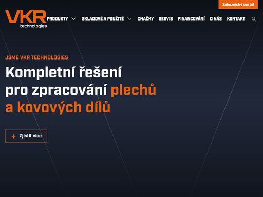 společnost vkr technologies s.r.o. se dlouhodobě specializuje na návrhy technického řešení a následné dodávky a servis kompletního technologického vybavení pro firmy zabývající se zpracováním plechů a veškerých kovových materiálů a výrobků.