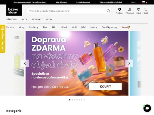 bezvavlasy.cz - kvalitní vlasová kosmetika pro profesionály i domácí použití. široká nabídka produktů pro péči o vlasy skladem, rychlé dodání, nejlepší ceny!