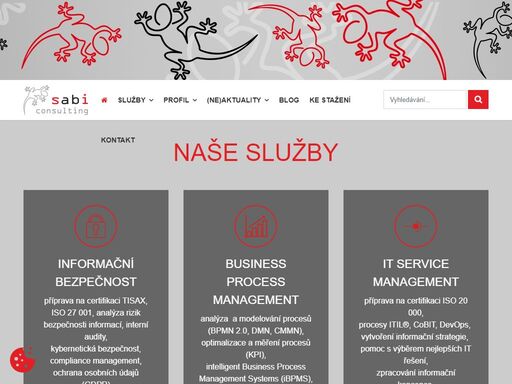 poradenství v oblasti it a managementu. specializujeme se zejména na oblasti, kde je potřeba najít shodu a porozumění mezi požadavky managementu (byznysu) a interními i externími dodavateli it služeb.