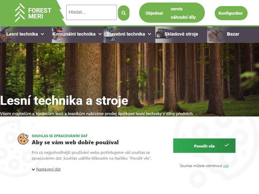 dodáváme lesní techniku, stroje a zařízení pro lesní hospodářství ? kontaktujte nás, rádi vám doporučíme techniku přesně pro vaše potřeby  ? 603 791 511.