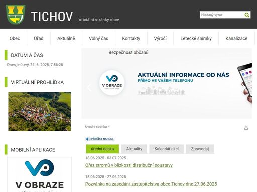 obec tichov