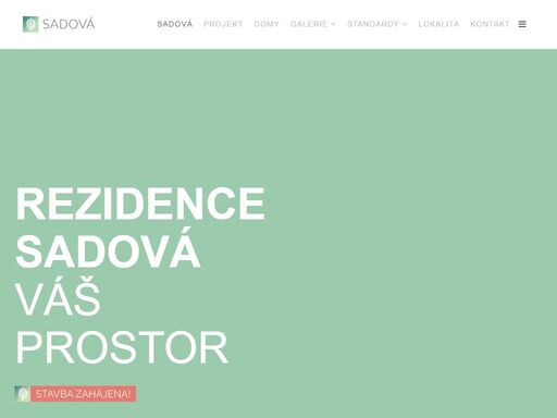 rezidence sadová - váš prostor