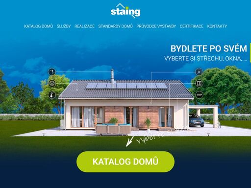naše stavební společnost staing staví individuální a typové dřevostavby na klíč a zděné domy na klíč. součástí dodávky je projektová dokumentace a vyřízení stavebního povolení.