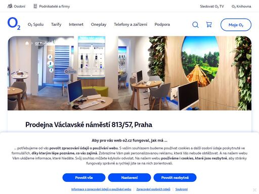 prodejna praha - václavské náměstí 813/57. o2 služby, telefony, zařízení a příslušenství nebo profesionální podpora a spoustu dalšího, to nabízejí všechny naše značkové prodejny.