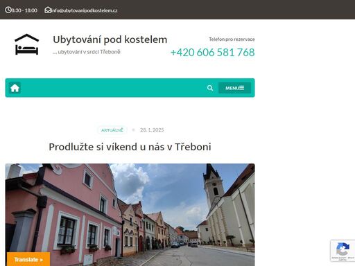 www.ubytovanipodkostelem.cz