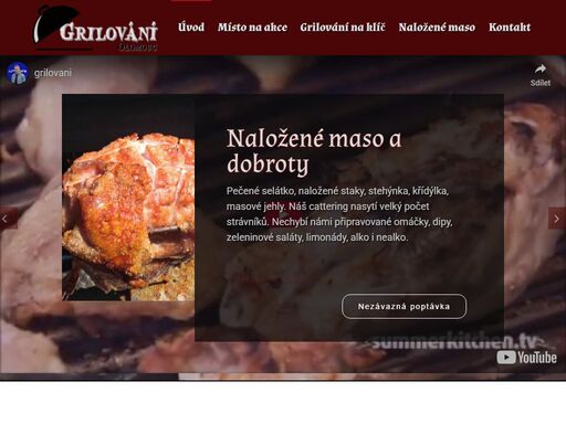 grilujeme sele na klíč, realizujeme firemní catering, grilujeme na svatbách, rodinných akcích, oslavách narozenin. naše grilovací akce na klíč jsou jedinečným zážitkem.