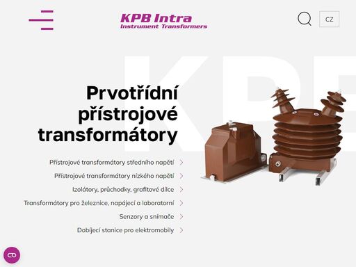 špičková kvalita, tradice a zkušenosti. kpb intra je předním výrobcem přístrojových transformátorů a našim zákazníkům poskytujeme nejlepší služby v oblasti měření a jištění rozvodných zařízení.