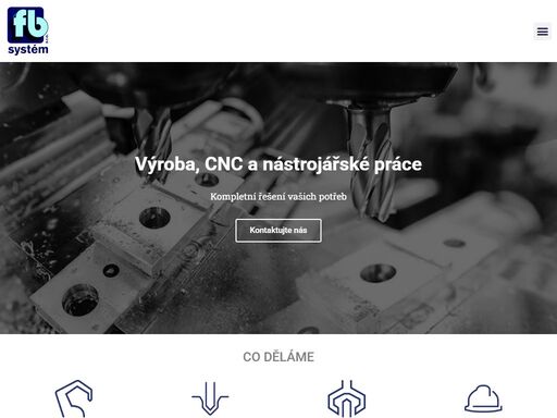 cnc obrábění, nástrojařské práce, výroba jednoúčelových strojů většinou do automobilového průmyslu, sváření tig, mig.