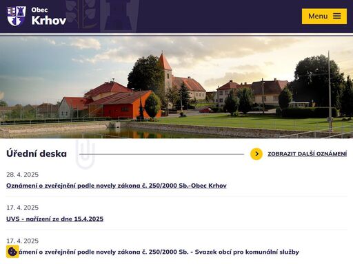krhov v okrese třebíč ja malá obec, jejíž dominantou je raně gotický kostel sv. jakuba staršího pocházející z druhé poloviny 13. století.