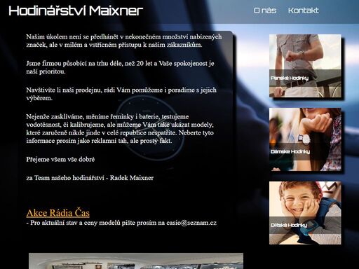 hodinářství,hodinky,hodinky šumperk,casio,hodinářství šumperk hodinářství maixner šumperk