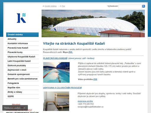 veřejné koupaliště kadaň, provozováno jen v letní sezóně. přijďte se podívat do vodního světa v kadani.