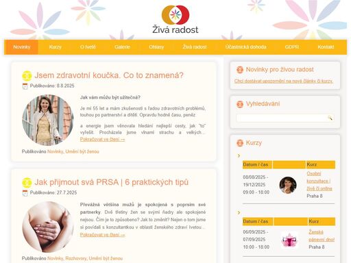 www.zivaradost.cz