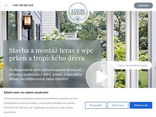 montáž terasy z wpc prken a dřeva, postavíme terasu z dřevo plasových prken wpc nebo dřeva. firma na stavbu terasy u domů, dodáme terasu na klič - praha a okolí