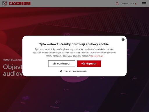 již 30 let realizujeme, navrhujeme a pronajímáme audiovizuální řešení. od technologií pro firmy a kanceláře až po inovativní eventy a interaktivní projekty.av mediaav médiaav medie avmedia systemsav media systems avmedia eventsav media eventsvisualcommunicationvisual communication 