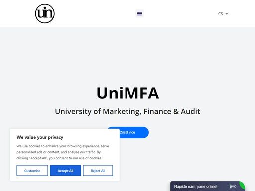 unimfa – vzdělávací kurzy účetnictví, managementu, financí a podnikání akreditované ministerstvem školství. kvalitní teorie i praxe.