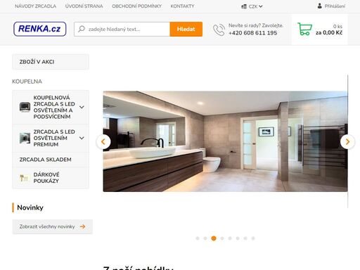 koupelnová zrcadla s led podsvícením na míru, dle vaších požadavků. 