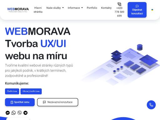 webmorava – vyvíjíme profesionální webové stránky v česku na klíč, za dostupnou cenu a s jedinečností vašeho webu.