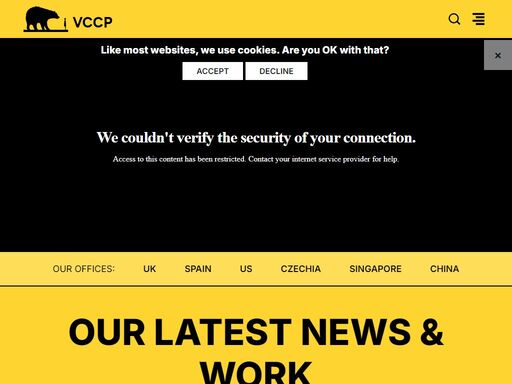 at vccp, our challenger attitude transforms the fortunes of our clients. for example, we helped o2 become market leaders within three years of launching.