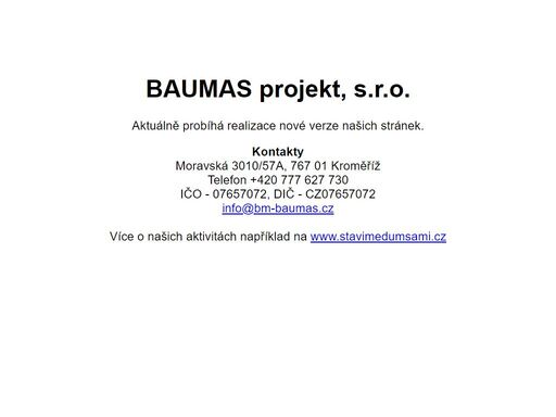 projekce, výstavba, rekonstrukce budov, průmyslových objektů, památek, regenerace bytových a rodinných domů, poradenství, zelená úsporám