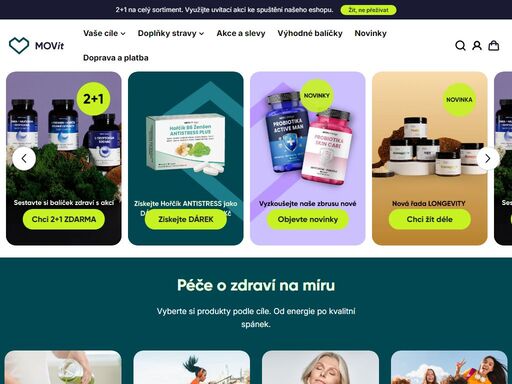 jsme česká firma prodávající kvalitní doplňky stravy pro zdraví, vitalitu a dlouhověkost.