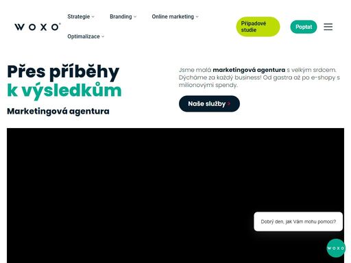 marketing není váš nepřítel, ale klíč k ziskovější budoucnosti. pojďme se společně podívat na váš projekt. marketingová agentura woxo, k vašim službám.