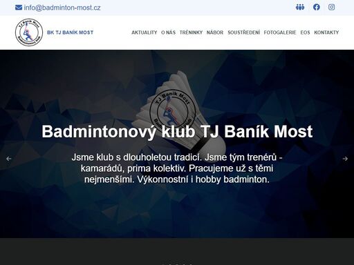 www.badminton-most.cz
