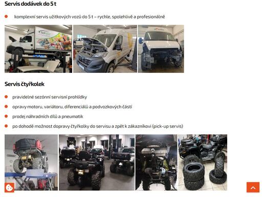 opravy, servis, odtah, prodej aut a náhradních dílů. nabízíme i financování a pojištění. po dobu opravy vozu je možnost zapůjčení náhradního
vozidla.