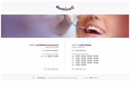 denticuli.cz - praktický zubní lékař uherské hradiště