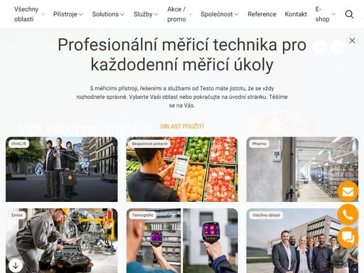 testo se & co. kgaa je světovým lídrem ve výrobě a distribuci měřicích přístrojů a měřicích systémů. info zde!