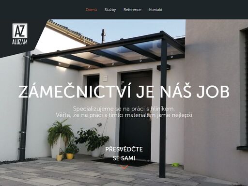 zámečnictví, práce s hliníkem 