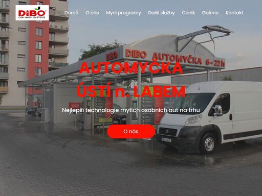 samoobslužně bezdotykové mytí automobilu ústí nad labem
