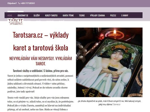 tarotový svět přímo pro vás. tarotové služby a vzdělávání. vykládám karty, učím tarot od začátečníků po mistry. poskytuji tarotovou praxi.