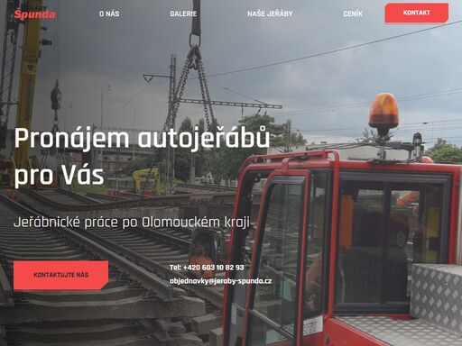 jeřábnikcé práce po olomouckém kraji a okolí. nejčastější pracoviště jsou olomouc, prostějov, litovel, uničov, šternberk, konice, atd.. jeřáby špunda nabízí jeřábnické práce se stroji terex demag ac-40, tatra ad-28 a liebherr ltm-1030.