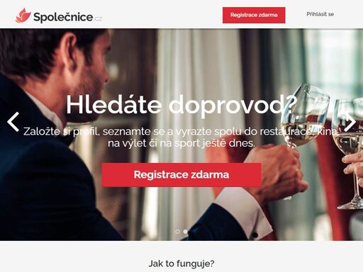 díky webové aplikaci společnice.cz najdete doprovod do společnosti snadno a rychle. registrujte se zdarma a najděte svůj doprovod ještě dnes.
