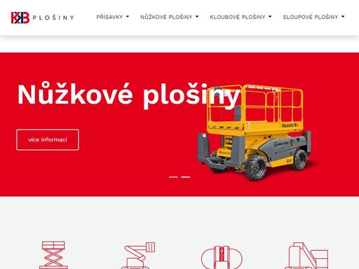 pronájem vysokozdvižných plošin v okolí jablonce a liberce. nabízíme pronájem kloubových a nůžkových plošin, dále také přísavky na panely.
